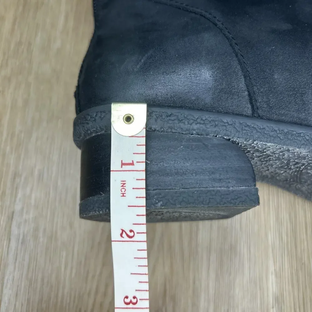 Dansko Womens 36 US 5.5-6 Boots Brianne Waterproof Leather Black Bootie 7766 - Picture 9 of 9